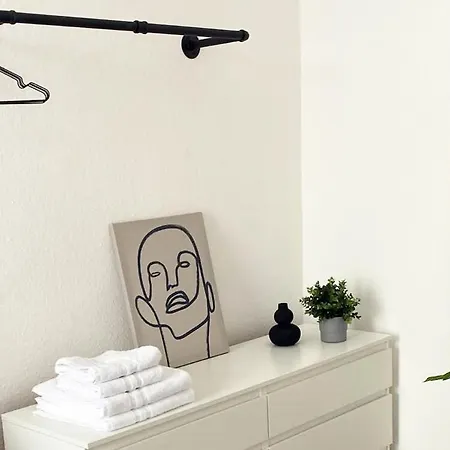 Modernes City-Apartment In Moenchengladbach Extérieur photo